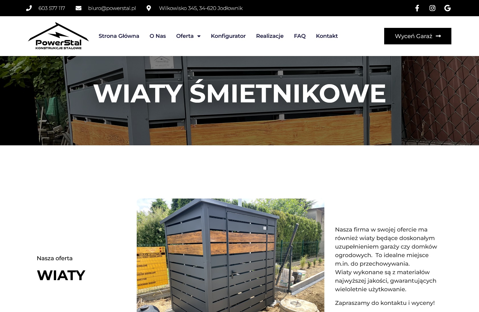Czy wiaty śmietnikowe można dopasować do stylu nowoczesnej posesji lub inwestycji?