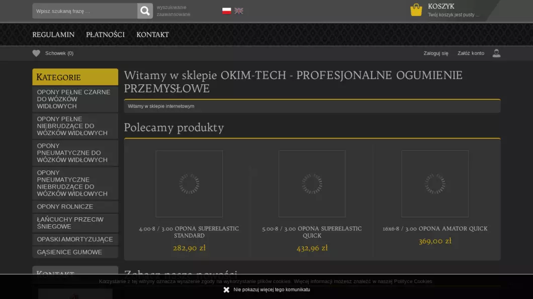 OKIM-TECH Ogumienie przemysłowe